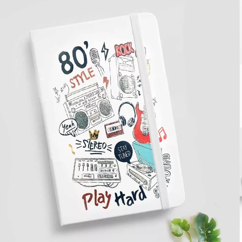 Music Doodle A5 Diary