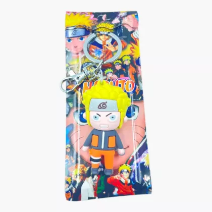 3D Naruto Keychain (Soft Rubber)