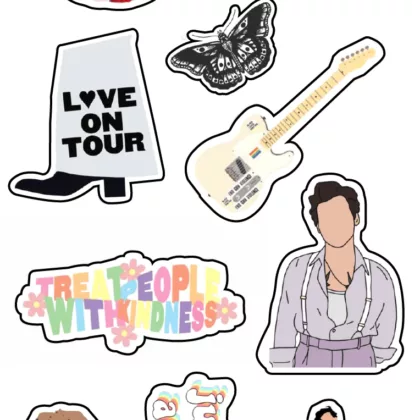Harry Styles Themed Stickers
